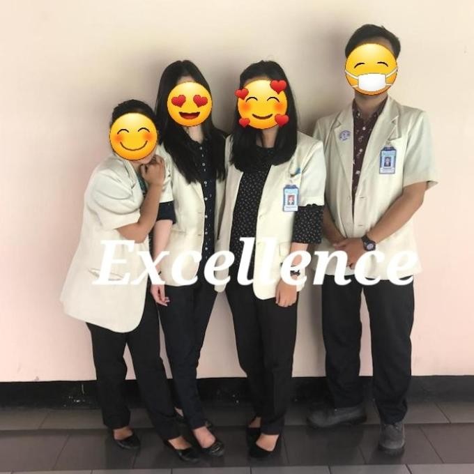 new  Jas Apoteker Kuning Gading lengan pendek Wanita murah