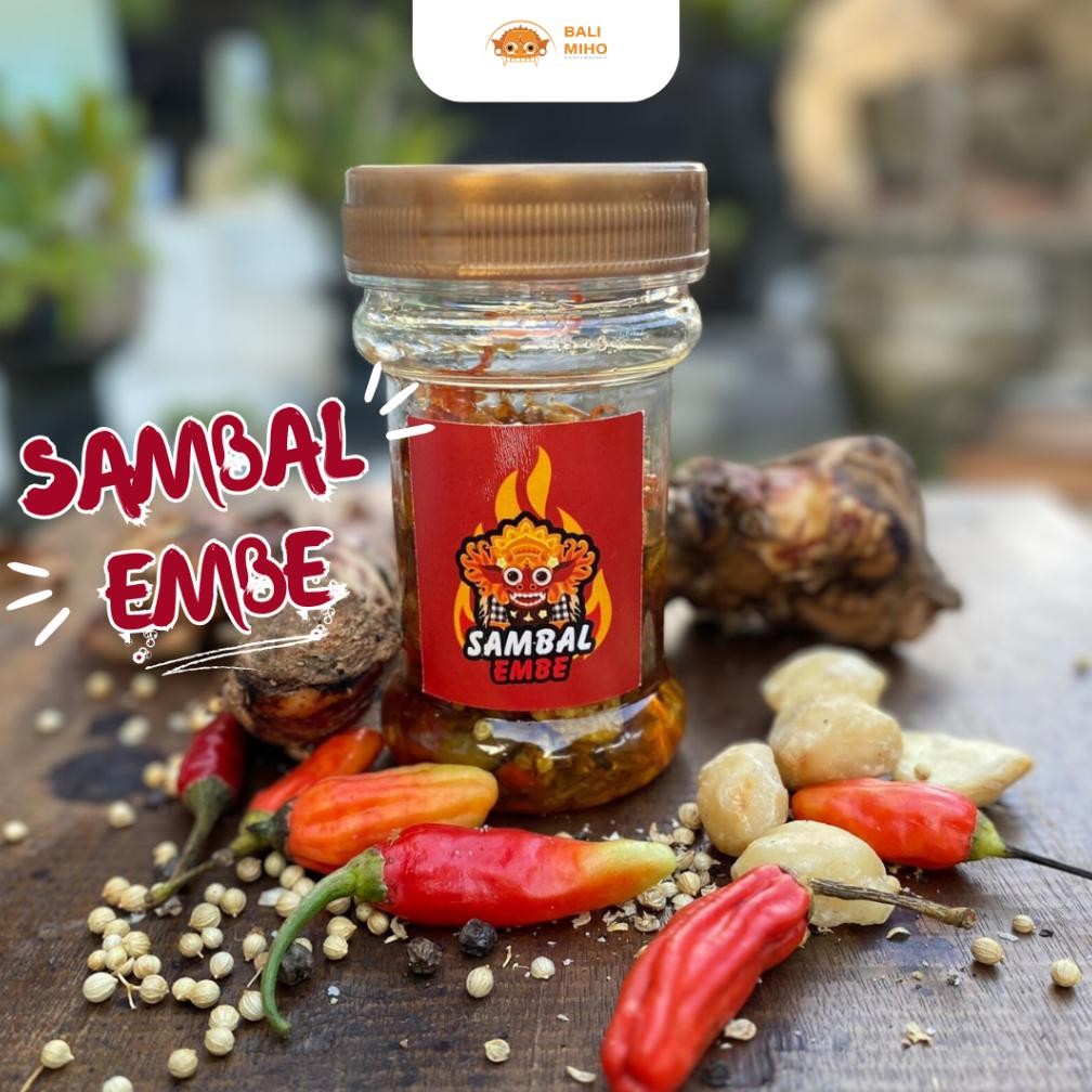 

Living Sambel Embe Bali Pedass 150 Gram - Sambel Bawang Bali - Sambe Goreng Bali - Base Bali - Bali Future Living