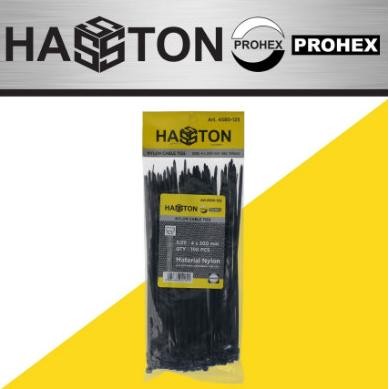 

HASSTON PROHEX Cable Tie 5x300 Hitam (4580-145) murah