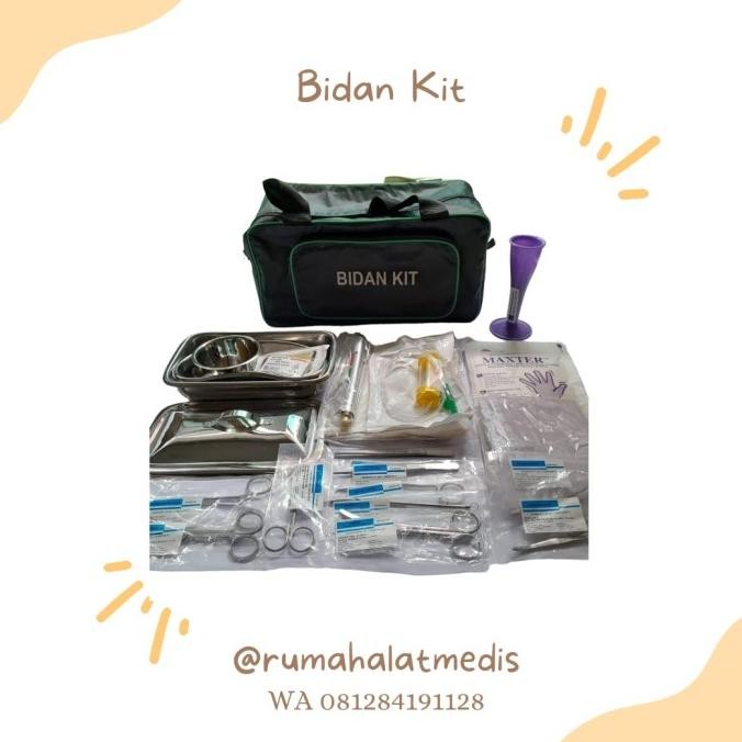 Bidan Kit Peralatan Bidan 21 Item