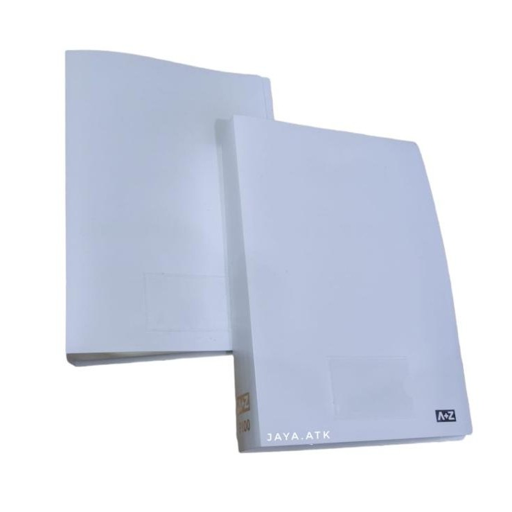 

MAP CLEAR HOLDER DOKUMEN FOLIO F4 100 LBR PUTIH POLOS CLEAR FILE murah