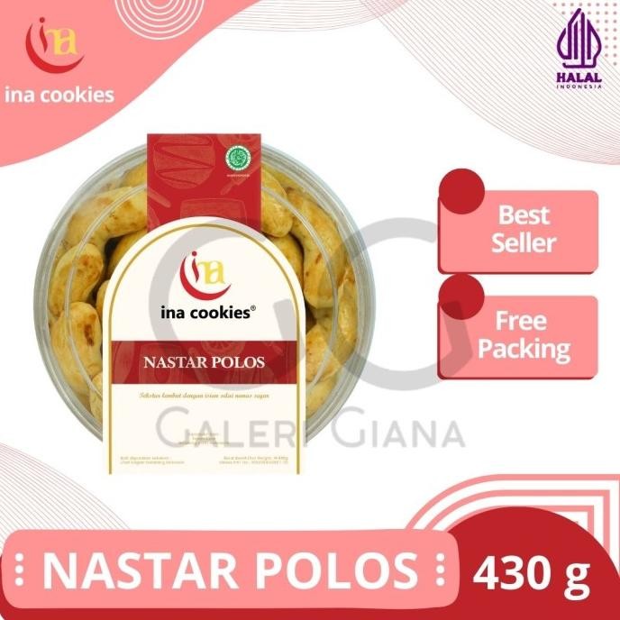 

Limited! Kue Kering Ina Cookies Nastar Polos Reguler Kue Lebaran