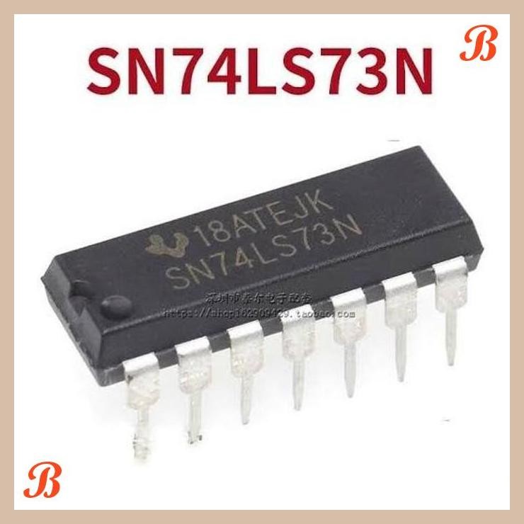 [SRE] SN74LS73N SN74LS73 74LS73 IC 7473 Dip-14 Trigger Dual JK Flip Flop
