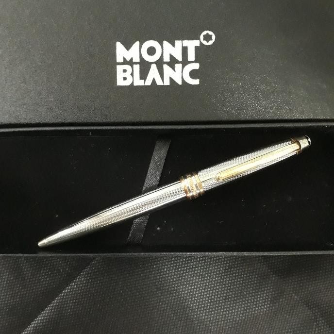 

TERMURAH - Ballpoint Mewah Exlusive Keren Pulpen Tanda Tangan Monblanc Silver gold clip Bp Exlusive Masuk Refill Ori Stationery