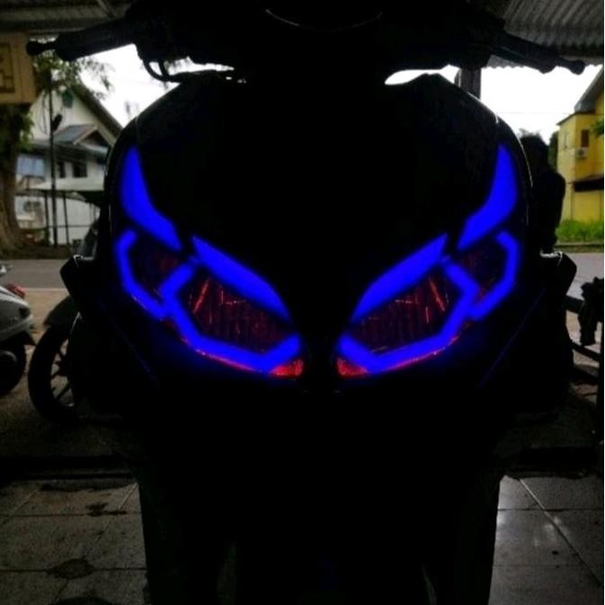 New lampu alis HEXAGON aerox 155 new cornted Motor