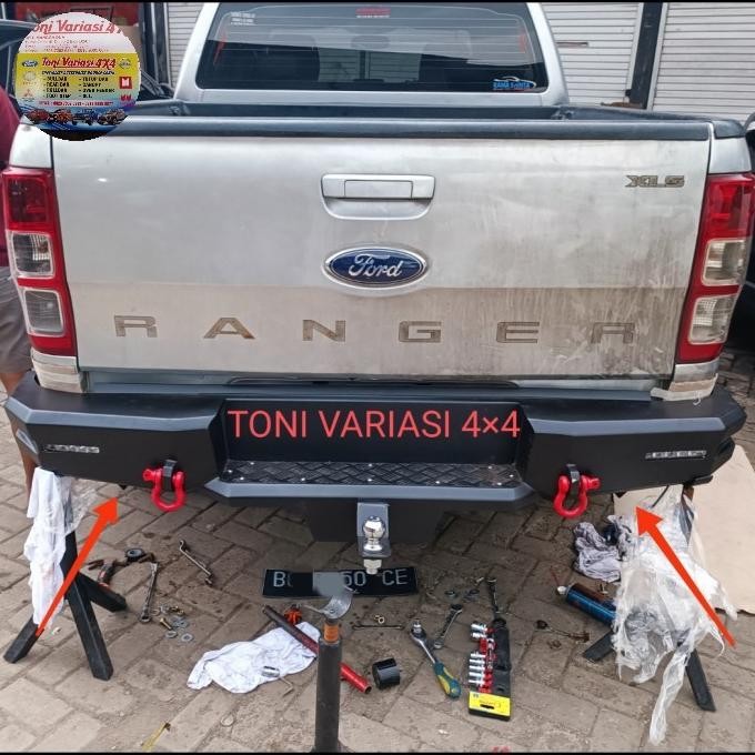 Promo Bumper Bemper Belakang Ford Ranger T5 T6 T7 T8 Model Hamer