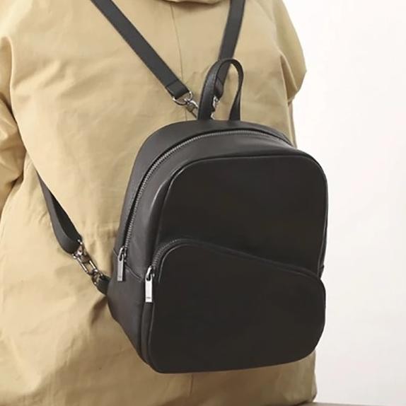 tas wanita ransel kulit asli - tas kulit ransel - tas punggung  backpack kulit bermutu