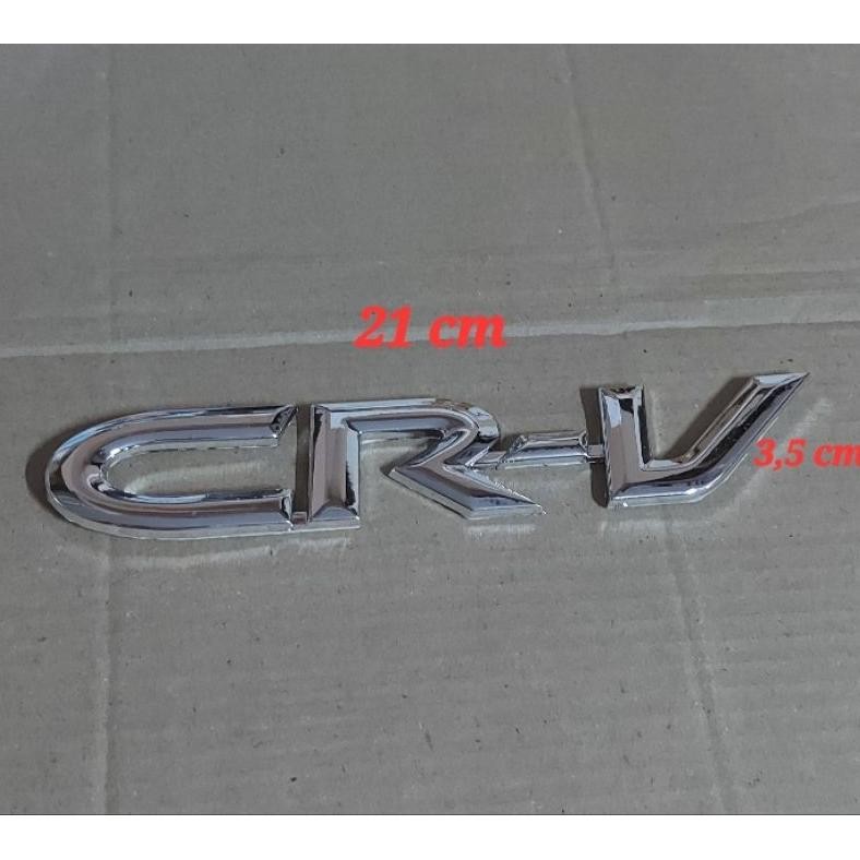 Emblem Logo Stiker Sticker Crv Gen 2. Chrome
