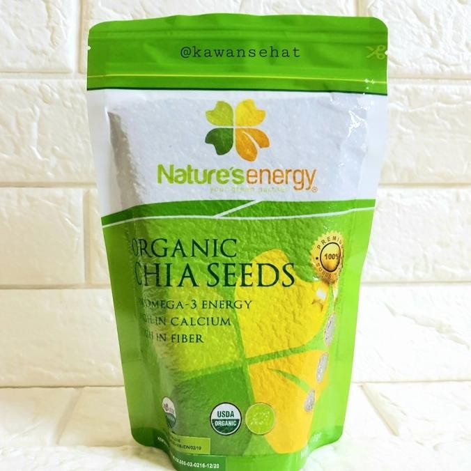 

Grosir Nature'S Energy Organic Chia Seed 500Gr | Biji Chia Organik