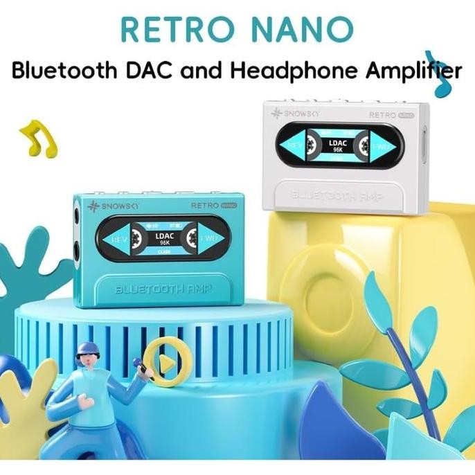 Grosir Fiio Snowsky Retro Nano Bluetooth Dac And Headphone Amplifier / Dac Amp Original