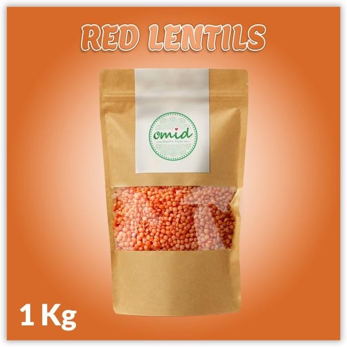 

Murah Organic Red Lentils - Kacang Lentils Merah - 1 Kg