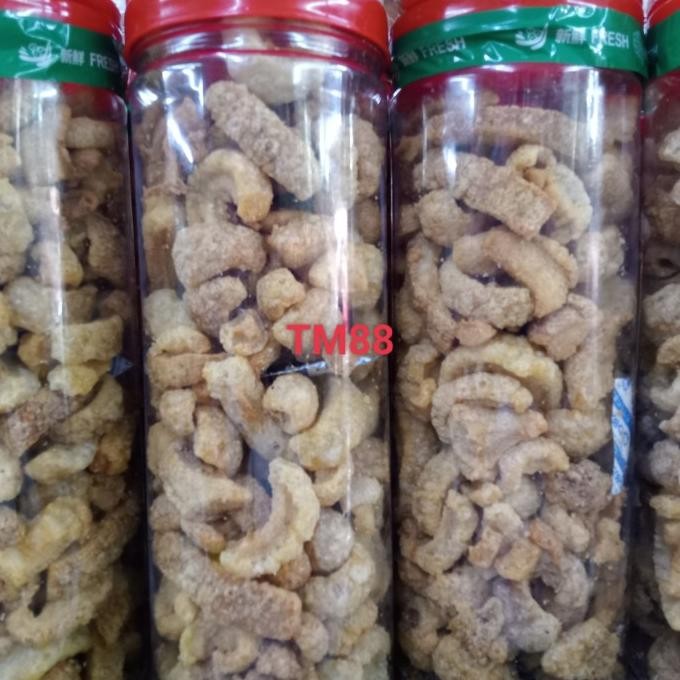 

Grosir Kerupuk Kulit Babi Premium/Cu Jiu Ca Jiu Nong/Kerupuk Babi Sam Chen