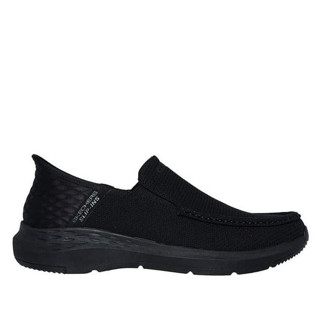 Skechers Pria Slip Ins Parson Men's Shoes black -  Original