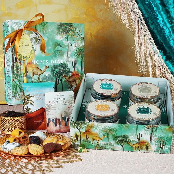 

Hampers Lebaran (Idul Fitri) / Eid Hampers - Deluxe Eid - Kue Kering