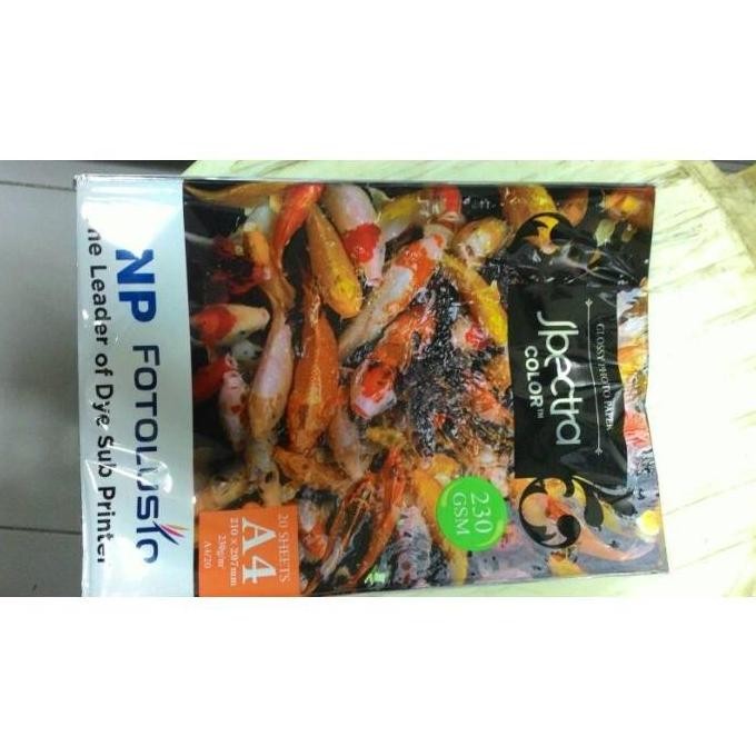

Photo Paper Spectra 230Gsm/ Kertas Photo Spectra A4 Terlaris