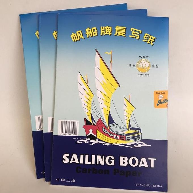 

Kertas Karbon Satu Sisi Warna Biru Sailing Boat Single Blue Promo