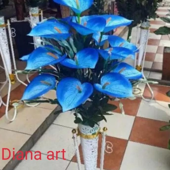 Produk Baru bunga anturium#bunga anturium plastik#anturium +standing#bunga plastik