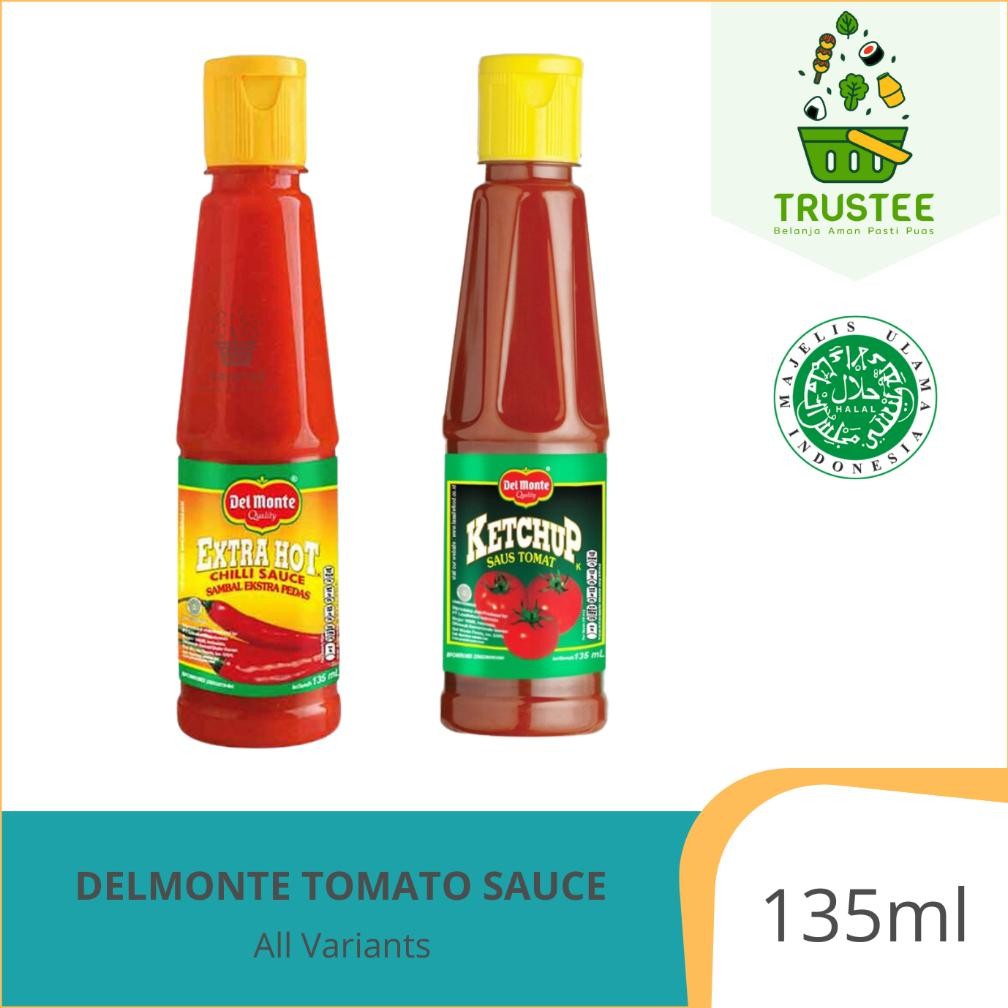 

Murah Meriah Delmonte Saus Tomat Ketchup / Saos Sambal Extra Hot Chilli Sauce Botol 135Ml