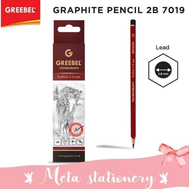 

Terbaru Pensil 2B Greebel Hexagonal 7019 (12pc)