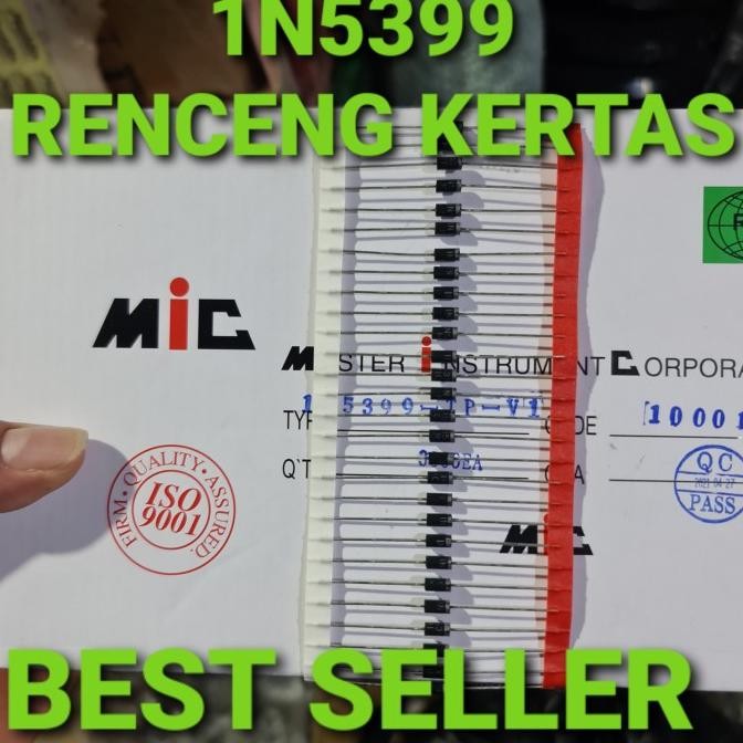 Murah (12) dioda 2a 1n5399 2a 1000v 1kv tojil4 Segera Beli
