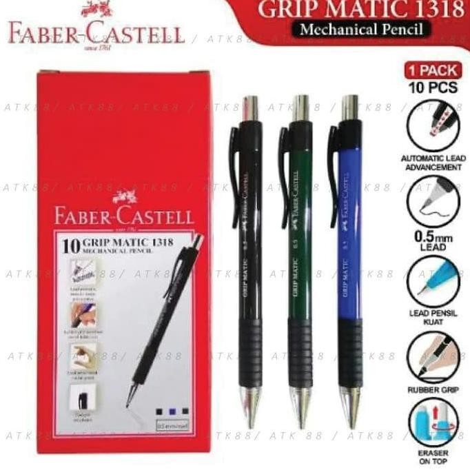 

Terbaru Pensil mekanik grip matic fabercastell 0.5mm