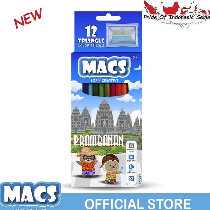 

Terbaru Macs Pensil Warna Prambanan 12 Color Pencils
