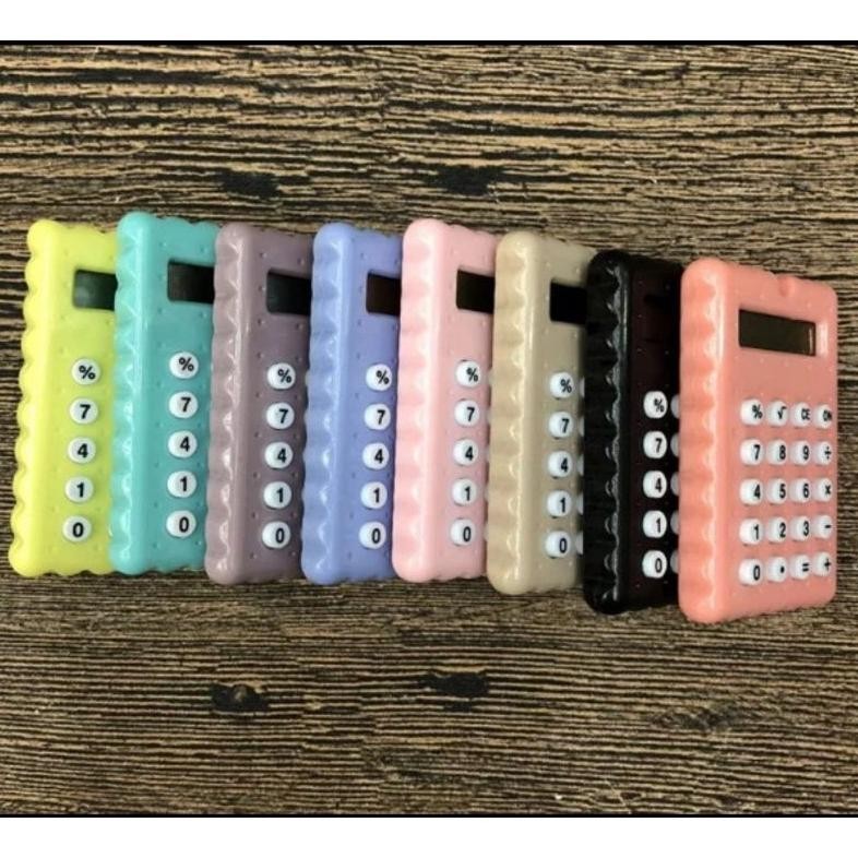 

To94 Gantungan Kunci Kalkulator 8 Digit / Mini Calculator 8Digit Souvenir Berkualitas