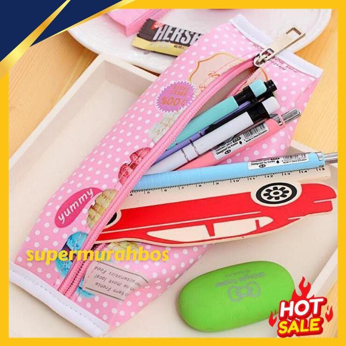 

TEMPAT PENSIL PREMIUM KTER LUCU / TEMPAT PENSIL / POUCH PENSIL / TAS PENSIL DISKON GEDE !!