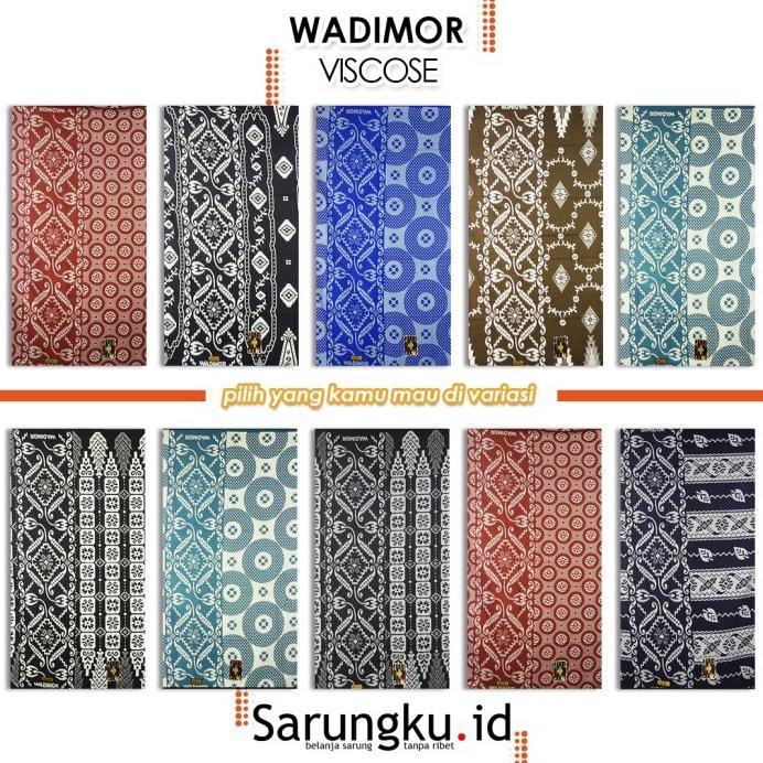 Terlaris Sarung Wadimor Motif Viscose