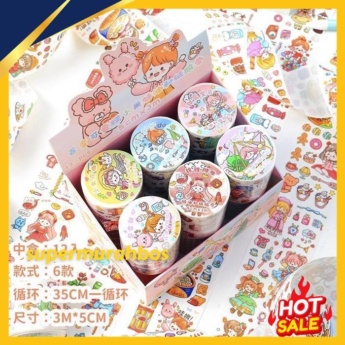 

PAOPAO ROLL STIKER QUALITY WASHI KTER SANGAT LUCU BEST DEAL !!
