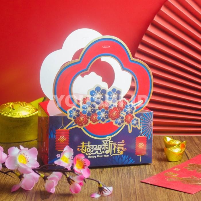 

Box Imlek Cny Ekonomis Kotak Kue Kering Cookies Dus 1 Toples 350Gr