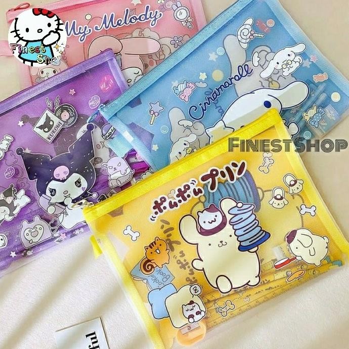 

Terbaru Stationery Set Alat Tulis Tas Kotak Pensil SANRIO Pouch Buku Souvenir Goodie Bag Peralatan Belajar Anak Sekolah Penghapus Penggaris Buku
