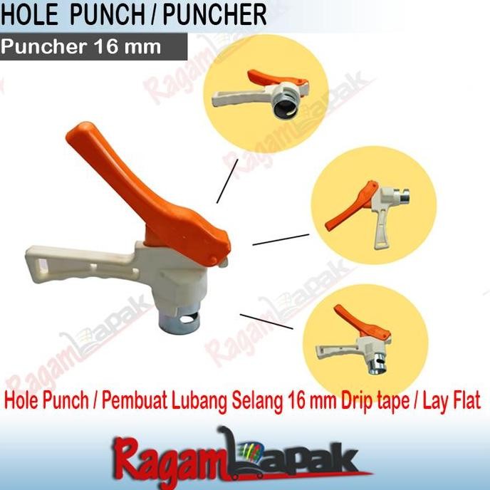 

Puncher 16 mm / Hole Punch Pembuat Lubang Selang 16 mm untuk Drip tape