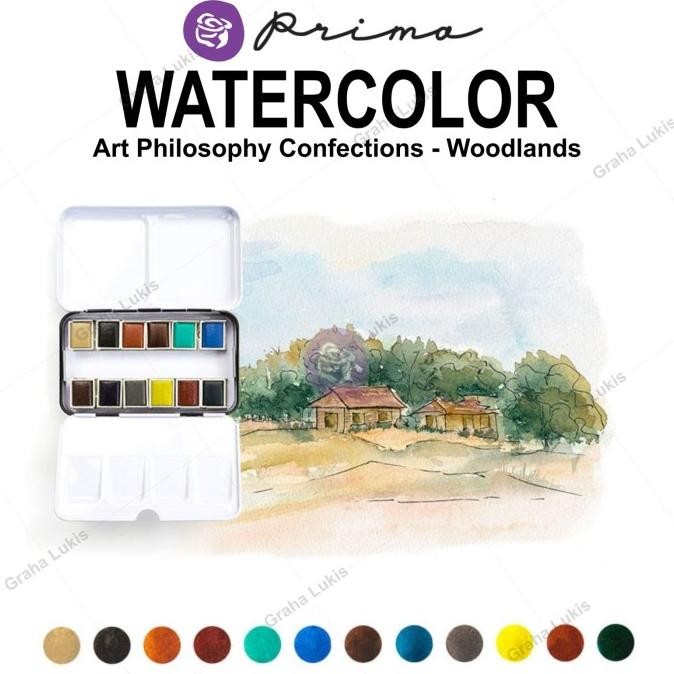 

NEW Prima Watercolor - Art Philosophy Watercolor Confections Woodlands