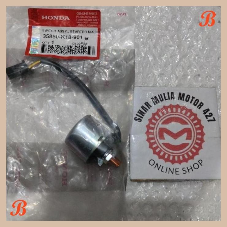 [SMM] SWITCH STARTER BENDIK STATER VERZHA MEGAPRO MONO ORI AHM 35850K18901