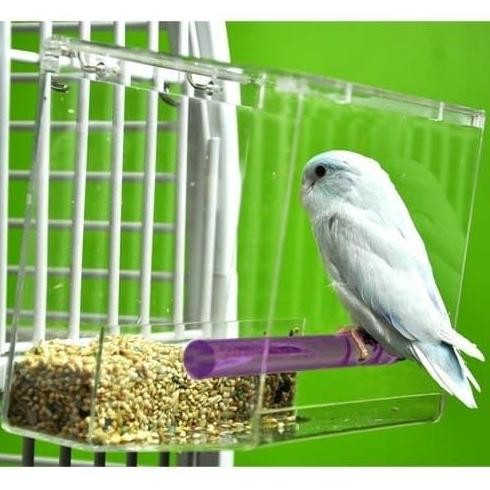 Tempat Pakan Burung, Box Pakan Burung, Tempat pakan burung akrilik