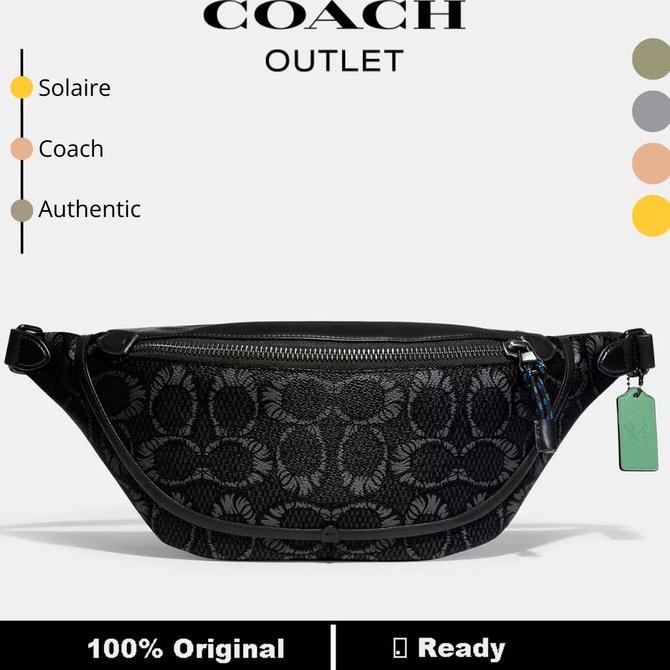 Tas Waistbag Coach X Michael B. Jordan League Belt Bag Pria Branded Original Authentic H24ID