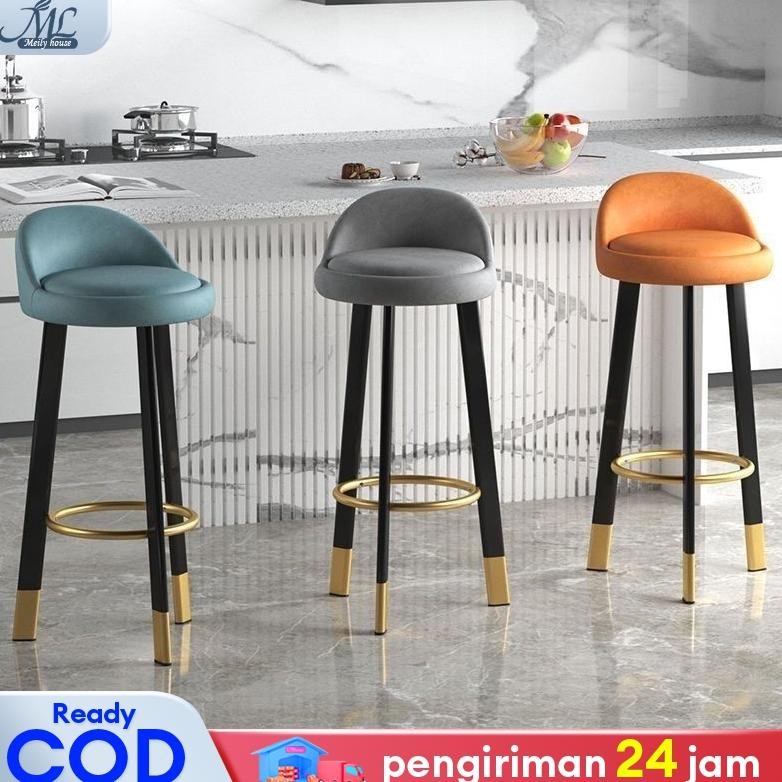 Kursi bar 70cm Kursi cafe kursi dapur Kursi bar informa Kursi besi Kursi besi cafe Kursi konter