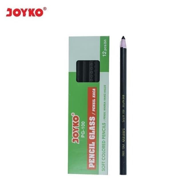 

Terbaru Pencil DEMATOGRAPH Glass Pensil Kaca HITAM Joyko PG-100 1 Box 12 Pcs