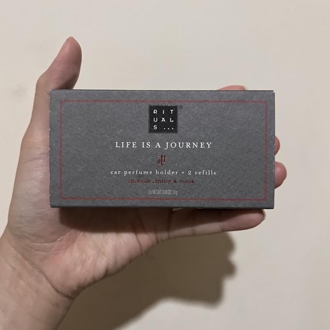 Rituals Car Perfume Holder + 2 Refills (Parfum Mobil)