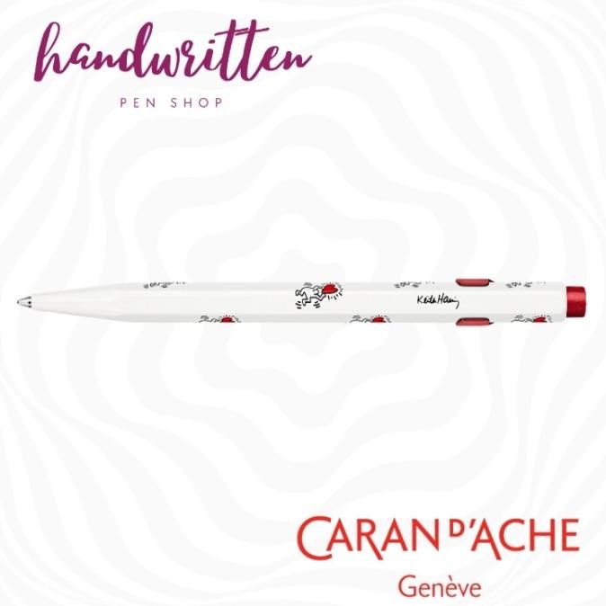 

Tersedia Keith Haring + Caran Dache 849 Ballpoint Pen White/ Pulpen