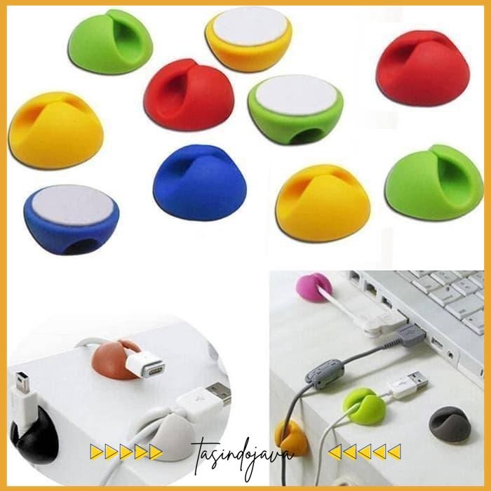 

CABLE CLIP HOLDER ORGANIZER KLIP PENGIKAT KABEL WIRE HOLDER -KK KUALITAS TERBAIK