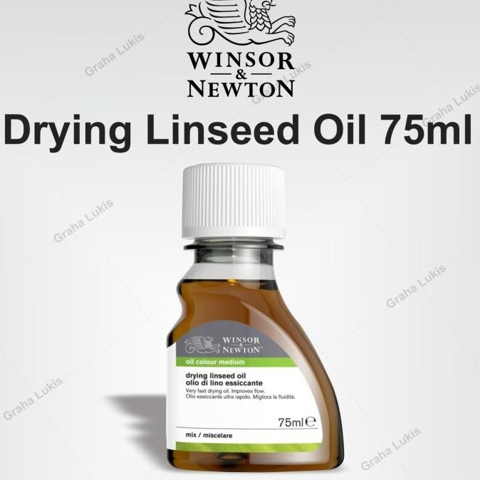 

Winsor & Newton Drying Linseed Oil Painting - Medium Cat Minyak - 75m