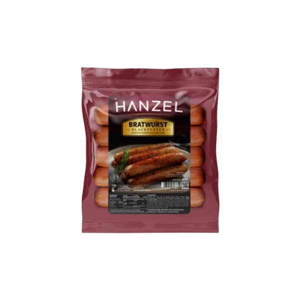 

HANZEL BRATWURST BLACK PAPPER 360 GR