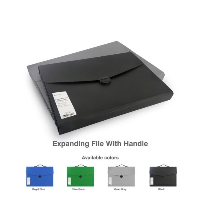 

Diskon! Expanding File With Handle Tas Dokumen Dengan Gagang Tas Map Harmonika Daiichi Profile 2