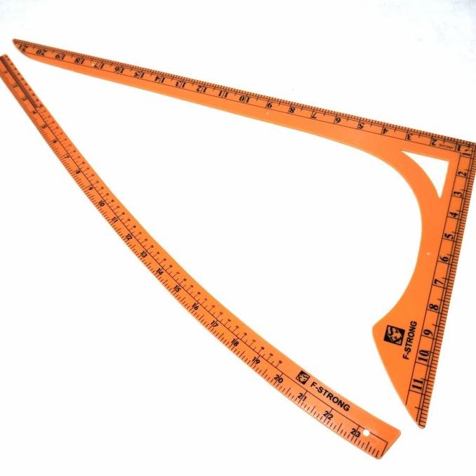 

siap kirim penggaris pola 1 set siku dan lengkung l021 dan l024 penggaris jahi