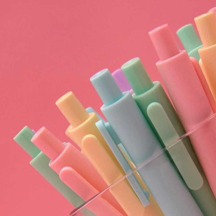 

Tersedia Jfactory Pulpen Classic Ii Gel Pen Pena 0.5Mm 5 Pcs (Colorful Ink)