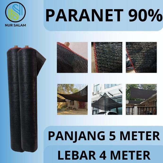 Paranet 90 PERSEN GRADE A PANJANG 5 METER X LEBAR 4 METER - Tanaman Jaring Paranet