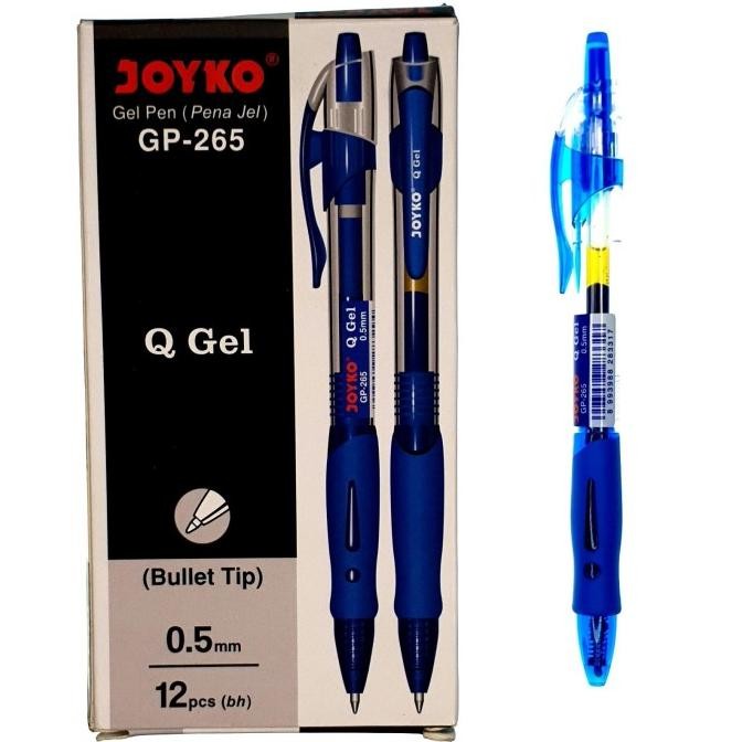 

Tersedia Joyko Q Gel Gp-265 Pulpen Jel 0.5 - Biru [1 Pack / 12 Pcs]