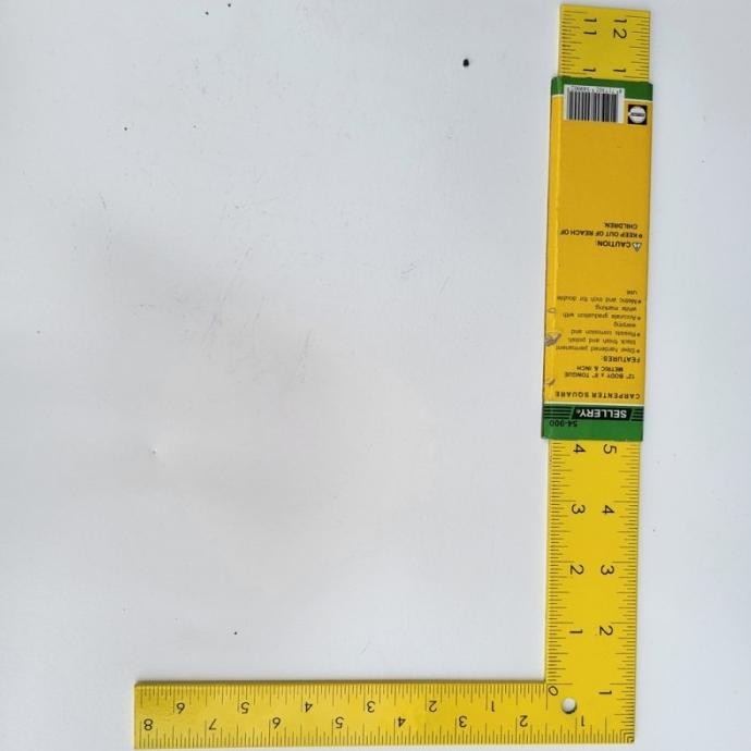 

siap kirim penggaris siku tukang 20 cm x 30 cm sellery tebal 8" x 12